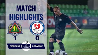 PETROCUB 1 0 ORDABASY UEFA CHAMPIONS LEAGUE HIGHLIGHTS  17072024 [upl. by Nnylireg]