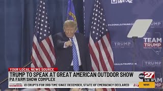 Trump to speak at Great American Outdoor Show [upl. by Langdon519]