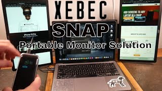 Xebec SNAP Is The Best Mobile Monitor Solution I Have Reviewed [upl. by Ehcsrop]