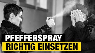 So nutzt Du Pfefferspray zur Selbstverteidigung [upl. by Orella692]