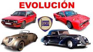 Evolución de los coches Lancia [upl. by Ardnuahs]