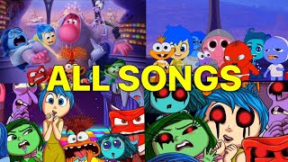 ALL Inside Out 2 Songs And Animated Music Videos [upl. by Uzzia]