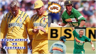 South Africa vs Australia JOBURG 1st ODI 1994  THRILLING FULL HIGHLIGHTS  Cronje at his Best [upl. by Erminia5]