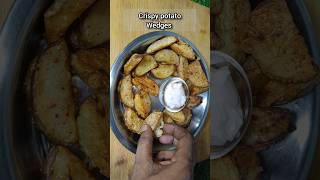 CrispyPotato Wedges home recipes Shots [upl. by Alakcim169]