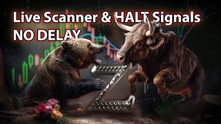 🌊Live Scanner and Day Trade Ideas NO DELAY Morning Gappers Momentum and Halt Scanner 07242023 [upl. by Kristyn]