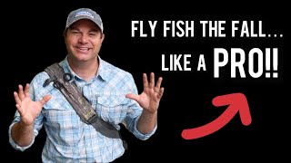 Fly Fishing in the Fall was TOUGHthen I learned these SECRETS [upl. by Suiremed]