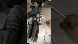 2014 Honda crv rear brake pad Change [upl. by Dione12]