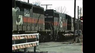 GTI train at Mechanicville NY on 04131990 [upl. by Clevey]