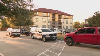 Resident of NW Houston apartment complex tried to save shooting victims life [upl. by Dorren]