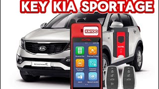 Copia de llave kia sportage revolution Km100 [upl. by Barkley]