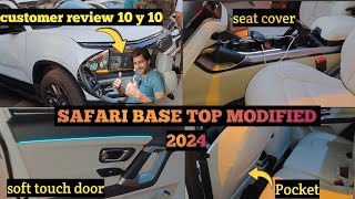 SAFARI BASE TOP MODIFIED 2024✅ SAFARI BASE MODIFIED✅ SAFARI FACELIFT MODIFIED 2024 sonu9xvlog [upl. by Reyaht]