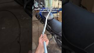 Handle 👍♥️bar bend correction work available for all bikeshandle song youtube bike ben10work [upl. by Campney]