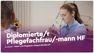 Von der FaGe zur dipl Pflegefachfrau HF  Lehrstellenvideo  Yousty [upl. by Zinck]