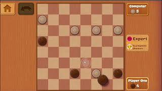 Tournament Checkers Strategy game [upl. by Cired313]