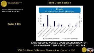 Laparoscopic vs open splenectomy for splenomegaly The verdict is unclear [upl. by Giraldo]