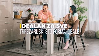 IDEALAN ZA SVE  Trpezarijski sto Forma Ideale [upl. by Consalve970]