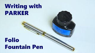 Introduction Video  How to fill ink and write with a Parker Pen  Fountain Pen  School Basics [upl. by Kosel736]