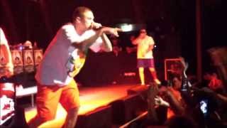 Kerser 9 Outta 9 amp What The Fucks Up Live 2014 [upl. by Narual]