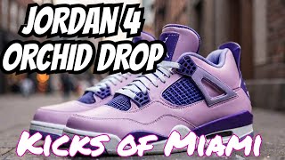 The BEST Air Jordan 4 release The Jordan 4 Orchid [upl. by Amye524]