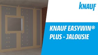 Knauf EasyWin® Plus  Jalousie [upl. by Lundquist328]