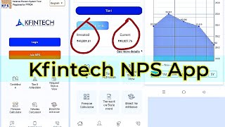 NPS by Kfintech CRA and NPS Contribution in Kfintech App [upl. by Letsyrc]