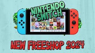 Nintendo Switch How To Add The UltraNX Free Shop 2024 [upl. by Ethel]