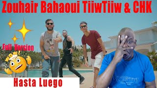 Reaction to Zouhair Bahaoui  Hasta Luego ft TiiwTiiw amp CHK  Full Version  Morocco [upl. by Inahteb613]