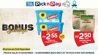 TM PnP Bonus Savings Midweek Winners 13 Nov [upl. by Devol]