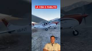 POUSANDO NA MONTANHA COM O PABLITO aviation landing avgeek aviationlovers shortvideo shorts [upl. by Daniala826]