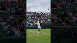 Thanasi Kokkinakis Pinpoint Serve Slow motion [upl. by Valora]