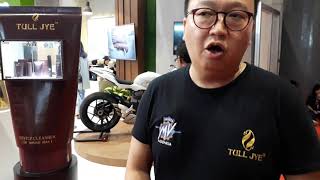 Wawancara Arifin Owner TULL JYE dalam Pameran IIMS 2018 [upl. by Florrie]