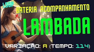 Ritmo Lambada Variação A Tempo 114 loop music lambada [upl. by Leimad]