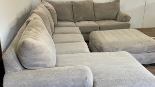 3Piece Sectional amp Ottoman  Sofa Store Monmouth County NJ [upl. by Reo141]