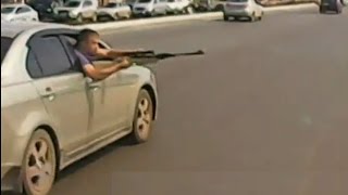 Armed and extremely dangerous Russian drivers  Road Rage In Russia [upl. by Jake]