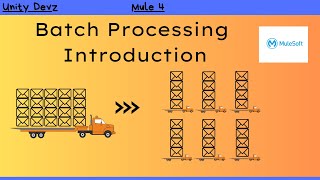 Part 1  Batch Processing basic introduction  Mule 4  Mulesoft [upl. by Eiblehs]