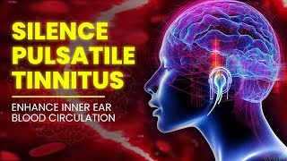 Silence Pulsatile Tinnitus Caused By Hypertension  Enhance Inner Ear Blood Circulation  528 Hz [upl. by Deedee256]