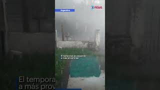 🌧️ Alerta naranja en Argentina [upl. by Luttrell370]