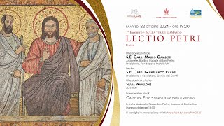 3 Edizione Lectio Petri 1° incontro  «Sulla via di Damasco» [upl. by Eirrac]