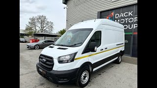 Ford Transit L3H3 130ps RWD Utility Workshop Civils AirCon Tow bar Metal Racking 3Ton Towing [upl. by Hanafee]