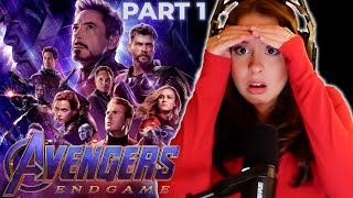 What Do We Do Now Avengers Endgame PART 1  REACTION  First Time Watching [upl. by Mun]