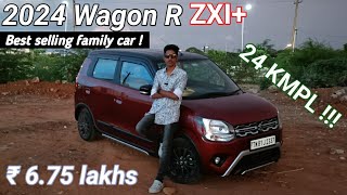 2024 Maruti wagon r zxi plus review in tamil  2024 wagon r zxi 2024 WagonR tamilMaruti wagon r [upl. by Romanas]