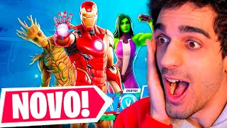 PASSE DE BATALHA MARVEL TEMPORADA 4 CAPÍTULO 2  Fortnite [upl. by Winston]