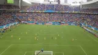 México Vs Camerún Cielito Lindo Mundial Brazil FIFA World Cup 2014 [upl. by Eibo]