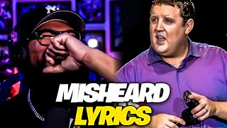 First Time Watching Peter Kay  Misheard Lyrics Reaction [upl. by Sorenson874]