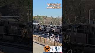 Norfolk Southern Power Move at Austell GA 12623 shorts [upl. by Sulakcin]