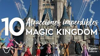 Magic Kingdom mejores juegos  Disney Orlando español [upl. by Eiramanig115]