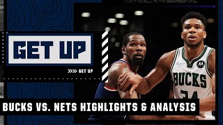 Bucks vs Nets highlights amp analysis Giannis proved hes the NBAs most dominant player  Chiney [upl. by Eizeerb]