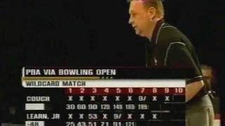 2003 PBA VIA Bowling Open Wildcard Match Bob Learn Jr vs Jason Couch [upl. by Mintun]