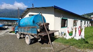 Septic tank cleaning at HazmaAndo Corporation Nagdhunga Tunnel Construction Office SafetyTankSafai [upl. by Holland]