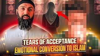 Very Emotional Shahada  Tears of Joy Upon Converting to Islam [upl. by Iru988]